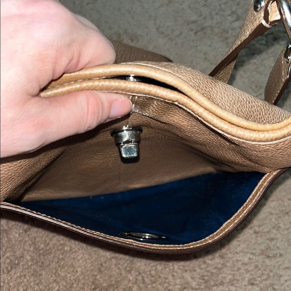 Coach Tan Leather Crossbody Bag - Picture 5 of 11